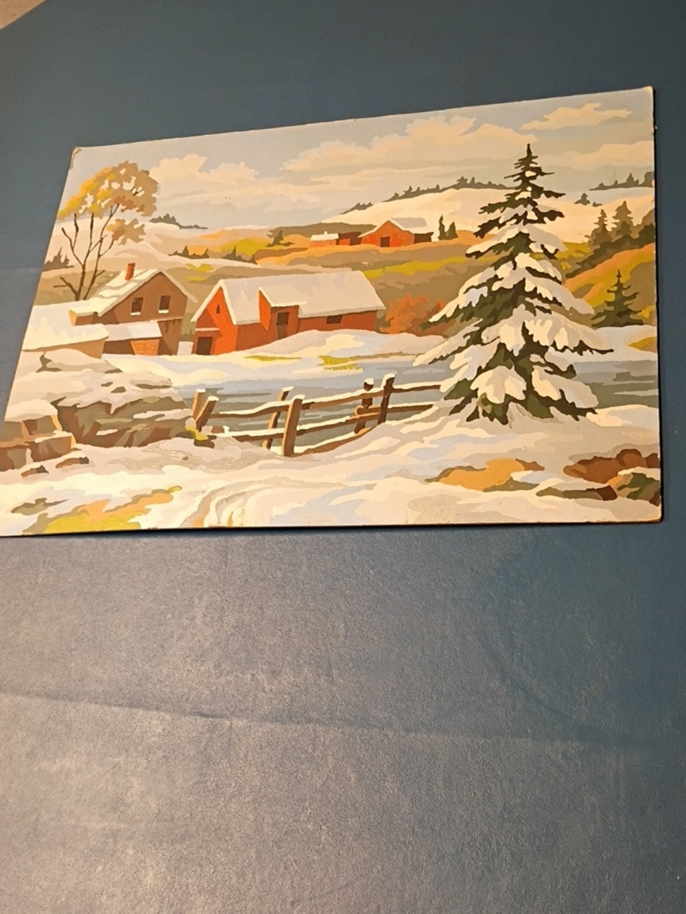 Sleepy Hollow Winter Landscape Wall Art - Paint By Number??
